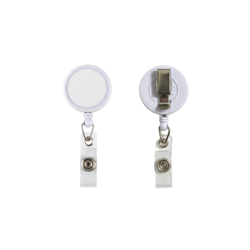 RETRACTIL SUBLIMABLE PORTACARNET BLANCO